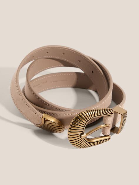 MAISON DAVID IRIS Belt (genuine nubuck)