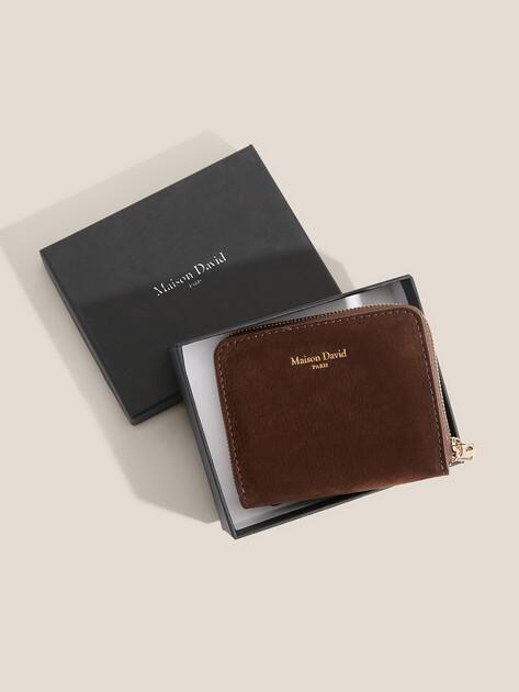 MAISON DAVID Wallet (genuine nubuck)
