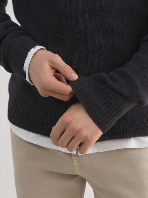 MAISON DAVID Jumper (natural wool)