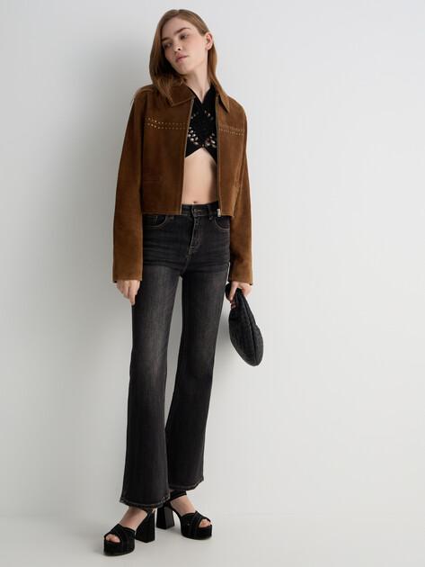MAISON DAVID Flared Jeans (Cotton/Spandex)