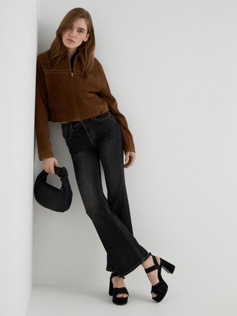 MAISON DAVID Flared Jeans (Cotton/Spandex)