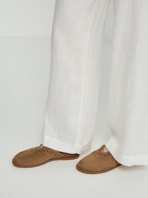 TENDANCE Slippers (natural suede)