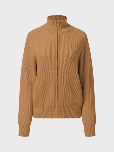 MAISON DAVID Cardigan (natural wool/cotton)