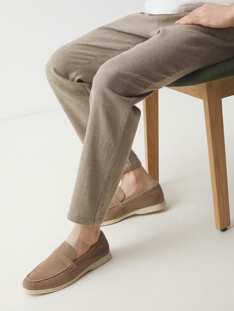 TENDANCE Loafers (natural suede)