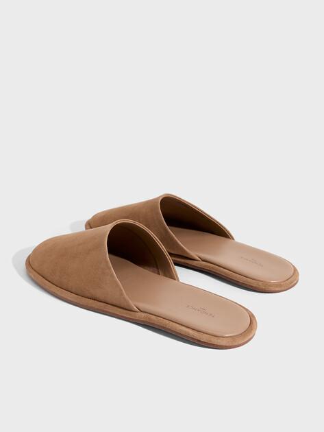 TENDANCE Slippers (natural suede)