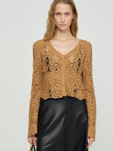 MAISON DAVID Cardigan (cotton/acrylic)