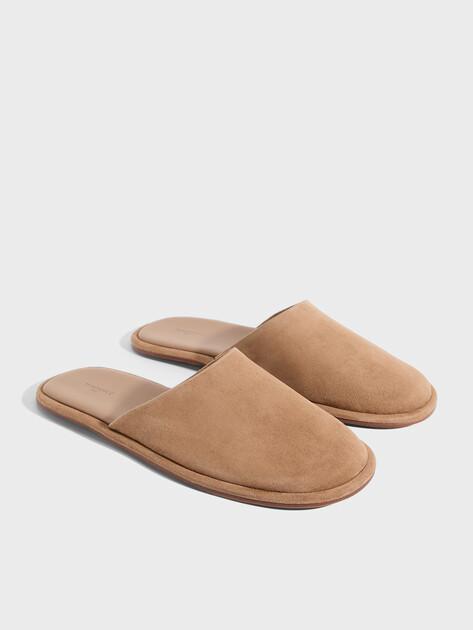 TENDANCE Slippers (natural suede)