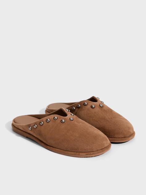 TENDANCE Slippers (natural suede)