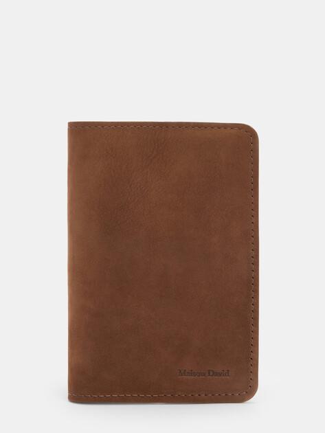 MAISON DAVID Passport Cover (Nubuck Leather)