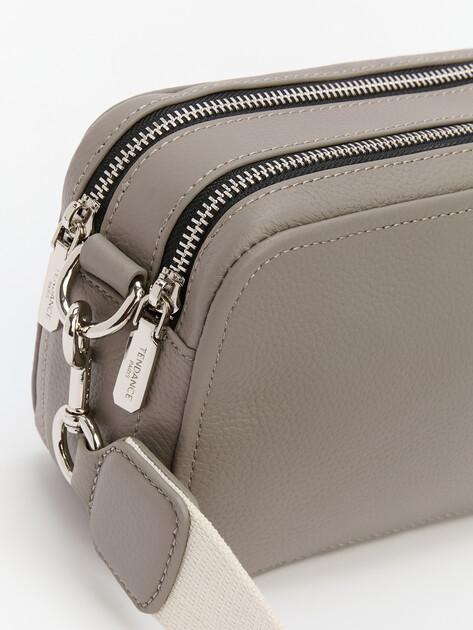 TENDANCE Crossbody Shoulder Bag (Genuine Leather)