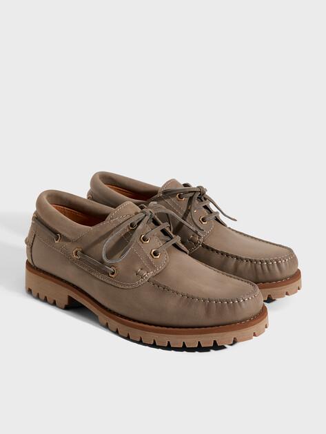 MAISON DAVID Topsiders (genuine leather)