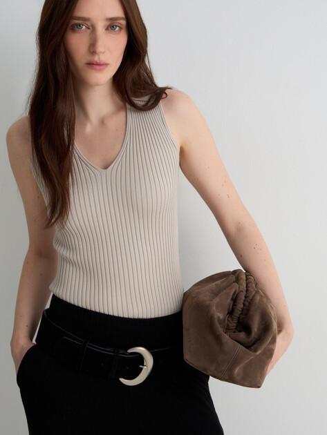 MAISON DAVID Top (viscose/polyester)