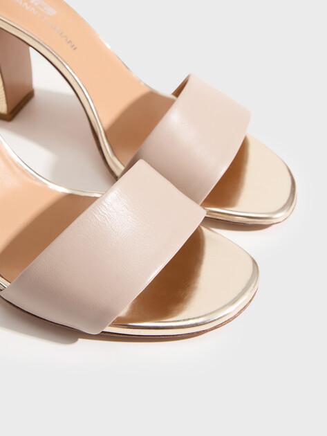 GIOVANNI FABIANI Sandals (upper and sole made of genuine leather)