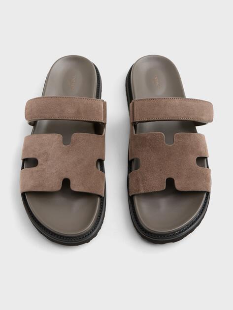 TENDANCE Slippers (natural suede)