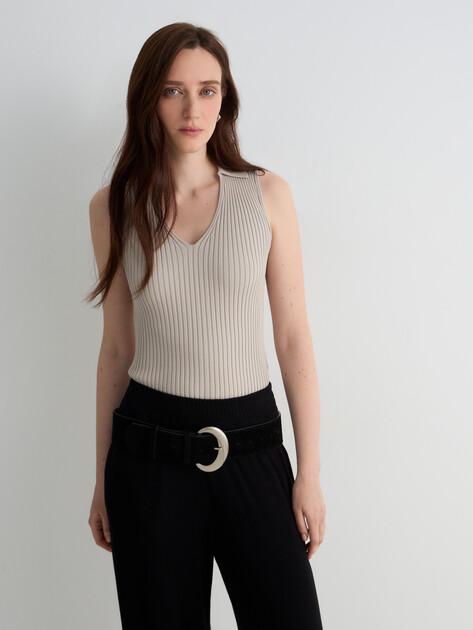 MAISON DAVID Top (viscose/polyester)