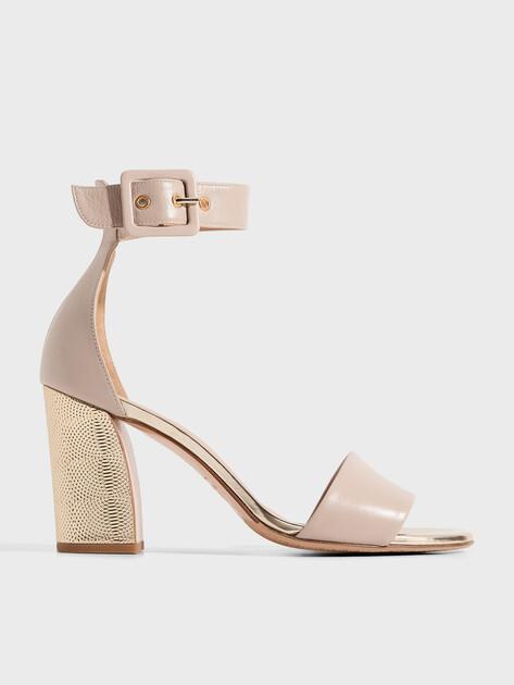 GIOVANNI FABIANI Sandals (upper and sole made of genuine leather)