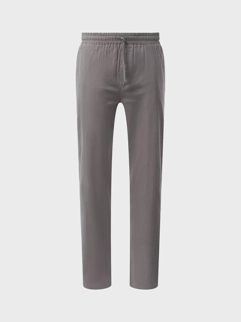 MAISON DAVID Trousers (cotton/linen)