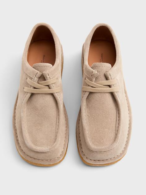 MAISON DAVID Low shoes (natural suede)