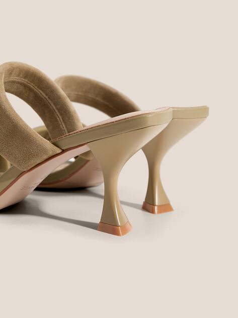 TENDANCE Mules (genuine leather/genuine suede)