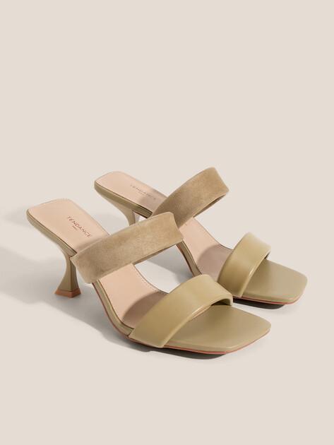 TENDANCE Mules (genuine leather/genuine suede)