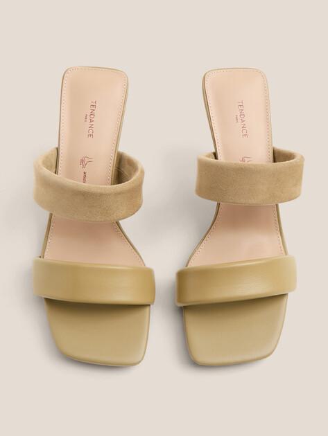 TENDANCE Mules (genuine leather/genuine suede)