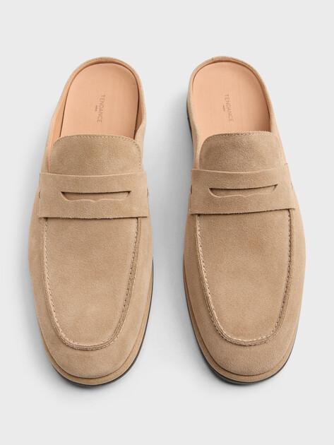 TENDANCE Mules (natural suede)