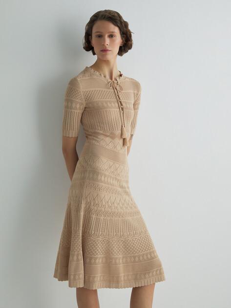 MAISON DAVID Dress (viscose/nylon)
