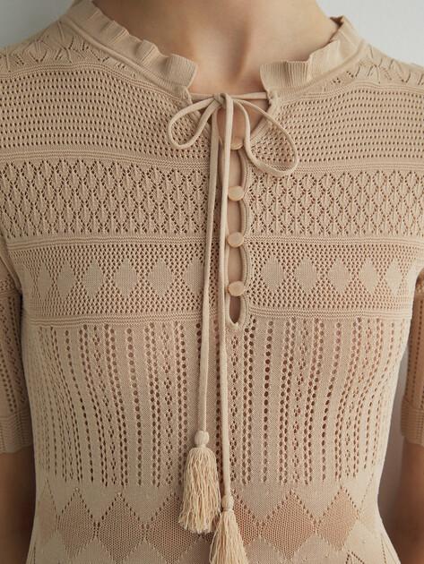 MAISON DAVID Dress (viscose/nylon)