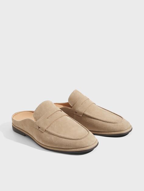 TENDANCE Mules (natural suede)