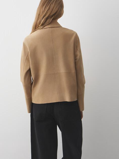 MAISON DAVID Jacket (genuine suede)
