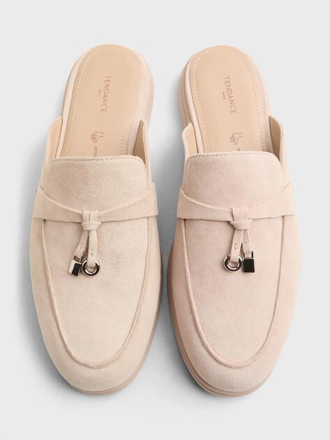 TENDANCE Mules (natural suede)