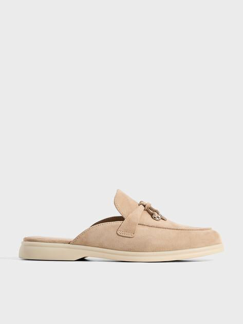 TENDANCE Mules (natural suede)