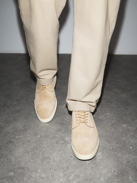 TENDANCE Derby (natural suede)
