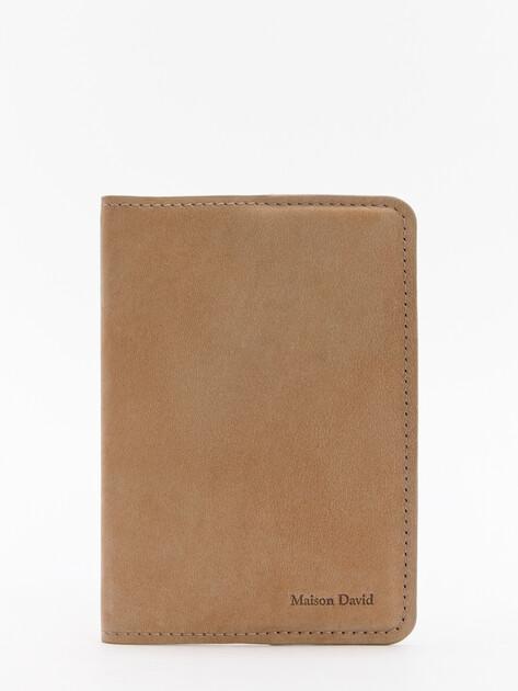 MAISON DAVID Passport Cover (Nubuck Leather)