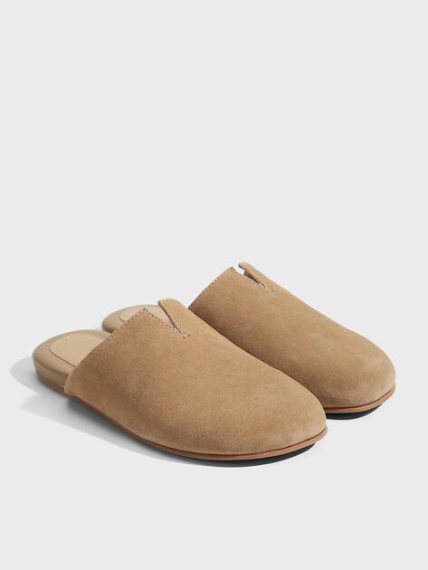 TENDANCE Slippers (natural suede)