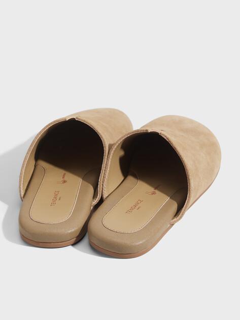 TENDANCE Slippers (natural suede)