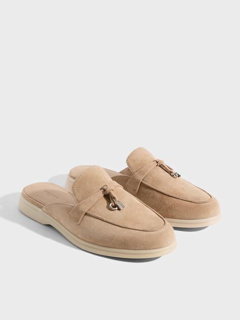TENDANCE Mules (natural suede)