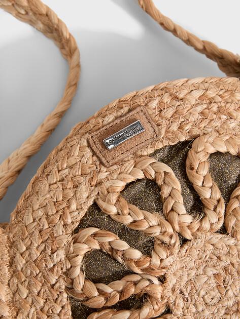 LES TROPEZIENNES Bag (jute/faux suede)