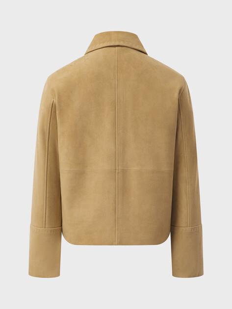 MAISON DAVID Jacket (genuine suede)