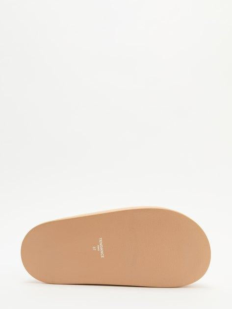 TENDANCE Slippers (textile with leather lining)