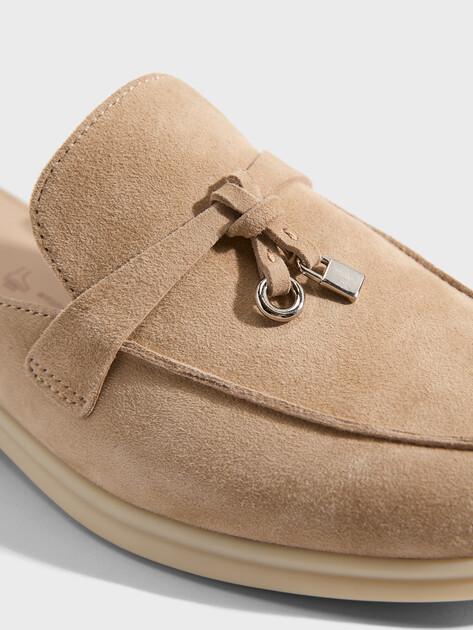TENDANCE Mules (natural suede)