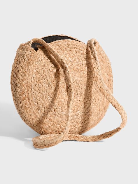 LES TROPEZIENNES Bag (jute/faux suede)