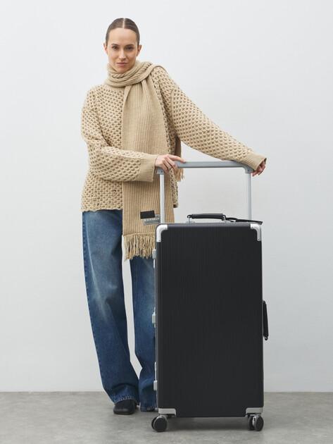 MAISON DAVID Suitcase (polycarbonate/aluminum), 103 l