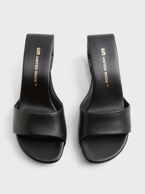 UNITED NUDE Mobius Mid Mules (genuine leather)