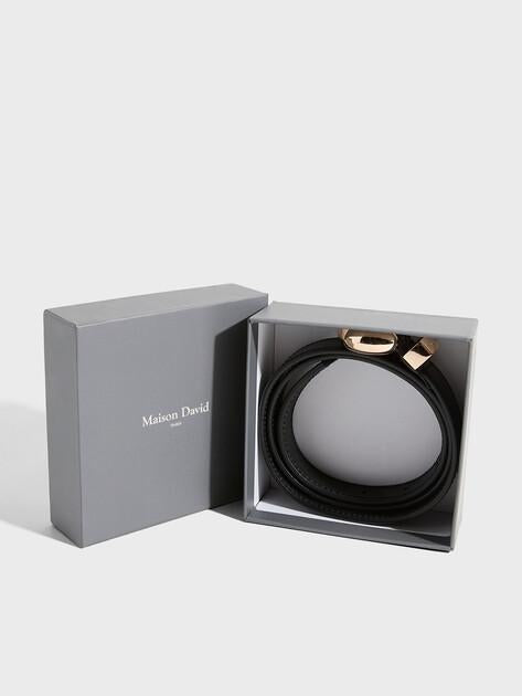 MAISON DAVID Belt (genuine leather)