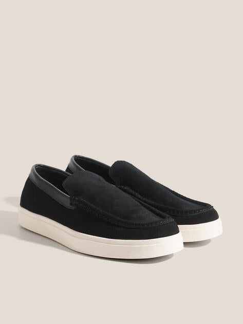 TENDANCE Loafers (genuine suede/genuine leather)