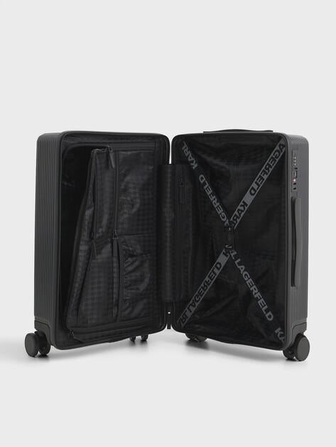 KARL LAGERFELD Suitcase k/ikon karl hard trolley (polycarbonate)