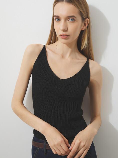 MAISON DAVID Top (acrylic/nylon)