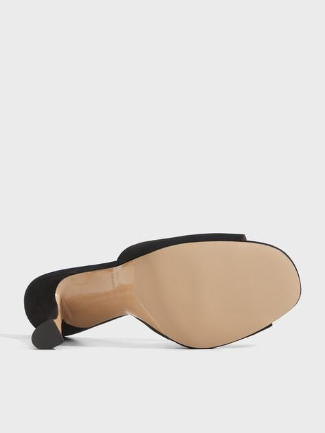 MAISON DAVID Mules (natural suede)