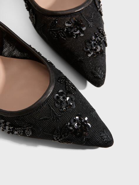 TENDANCE Slingbacks (textile/genuine leather)